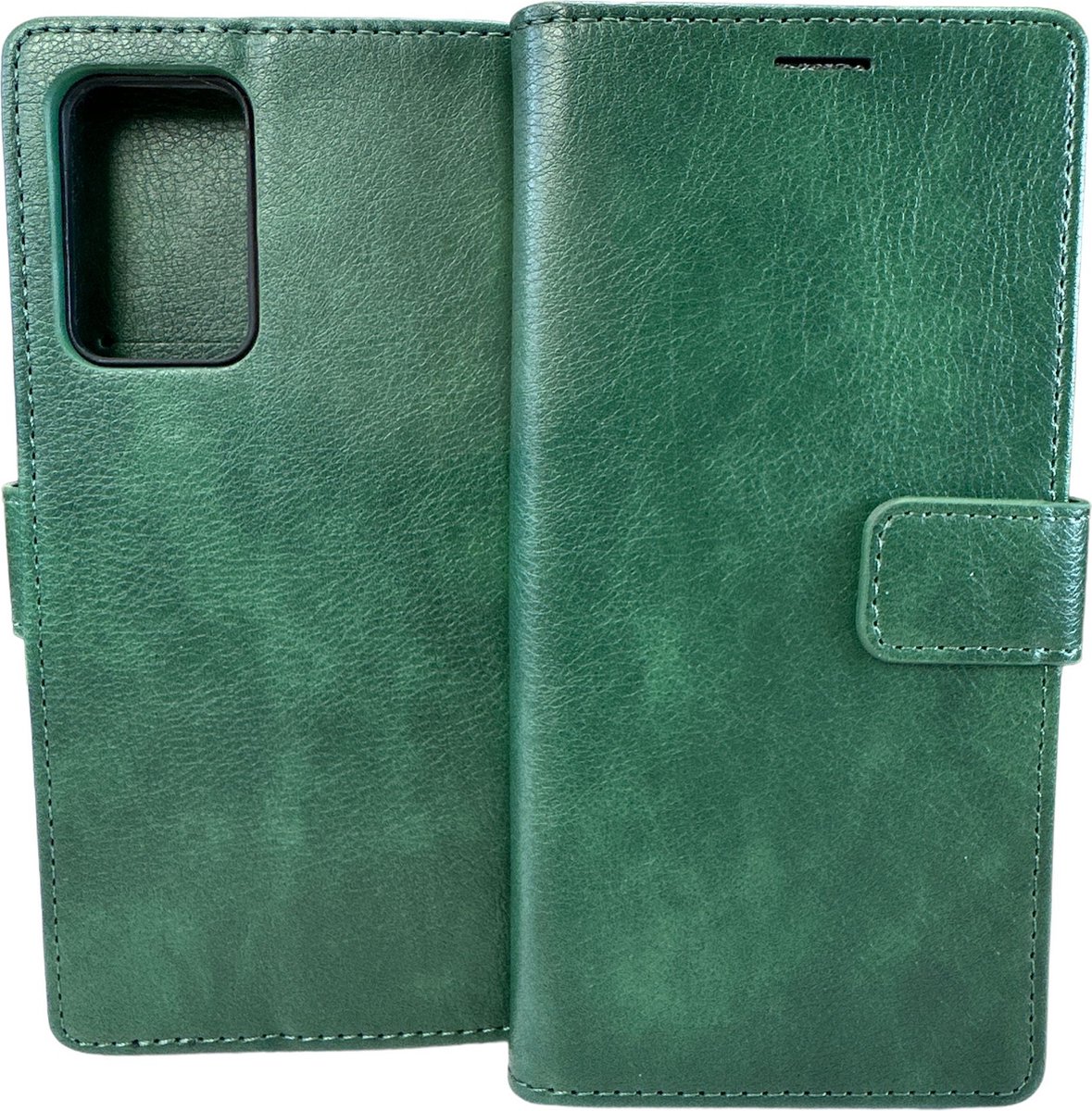 Portemonnee Book Case Hoesje Geschikt voor: OnePlus CE 2 - Groen