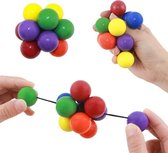 DNA Stress Ball - Fidget toys - Stressbal - Fidget - Squishy - Stressvermindering - Regenboog