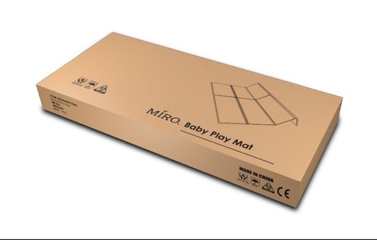 MIRO® Speelmat Baby Foam XL - Kruipmat - Opvouwbaar - Dieren & Verkeer - Kinder Speelgoed 1 Jaar - Dubbelzijdig Speelkleed - Tummy Time - Babygym 180 x 200CM - Incl. Opbergtas