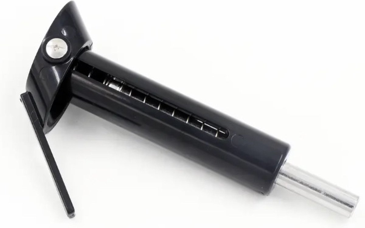 2 Goupilles De Poids Noires Pour Salle De Sport - Longueur 10,16 Cm - ABS Et Acier - Pour Dropset Et Machines De Musculation