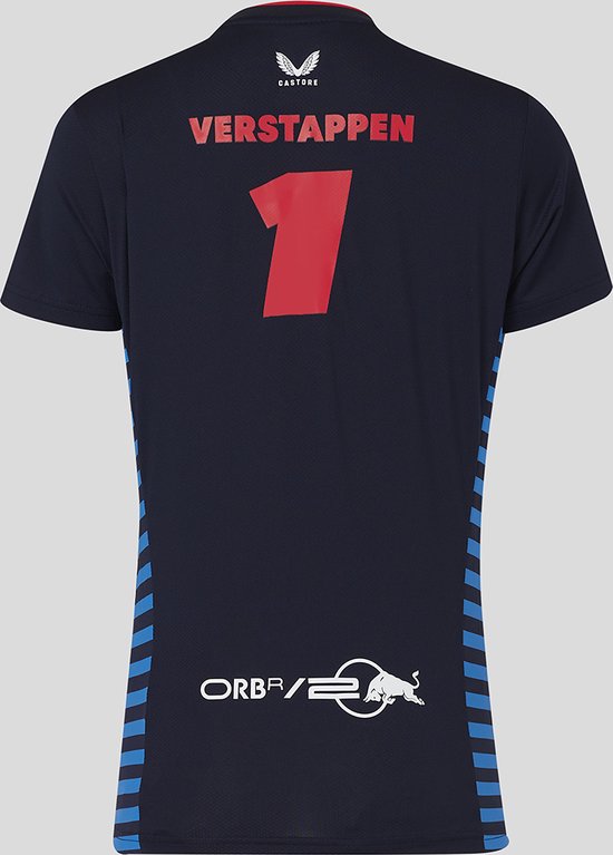 Oracle Red Bull Racing Max Verstappen Dames Shirt 2024 M van Merkloos — afbeelding 2