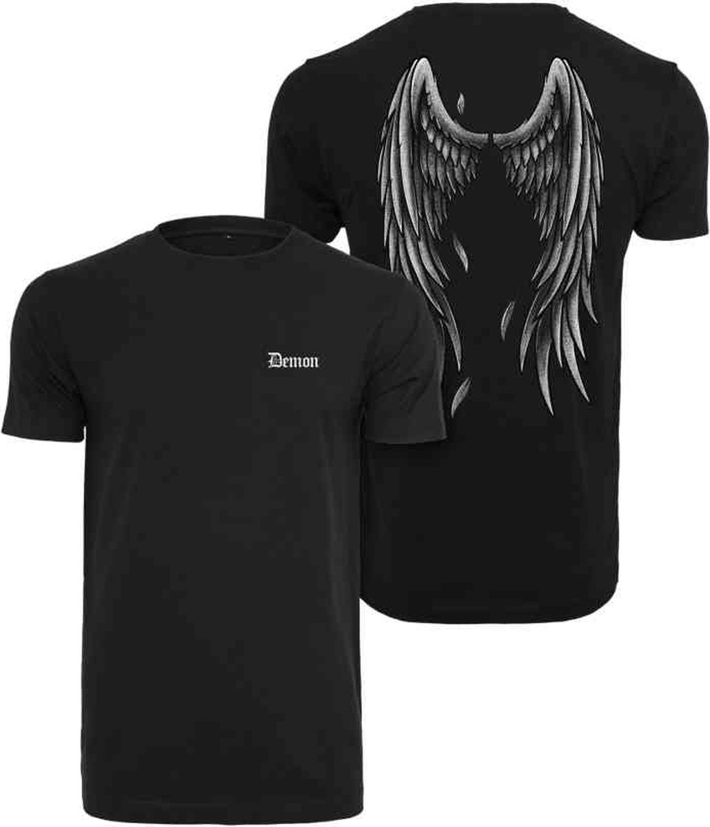 Mister Tee Deamon Heren T-shirt XS Zwart