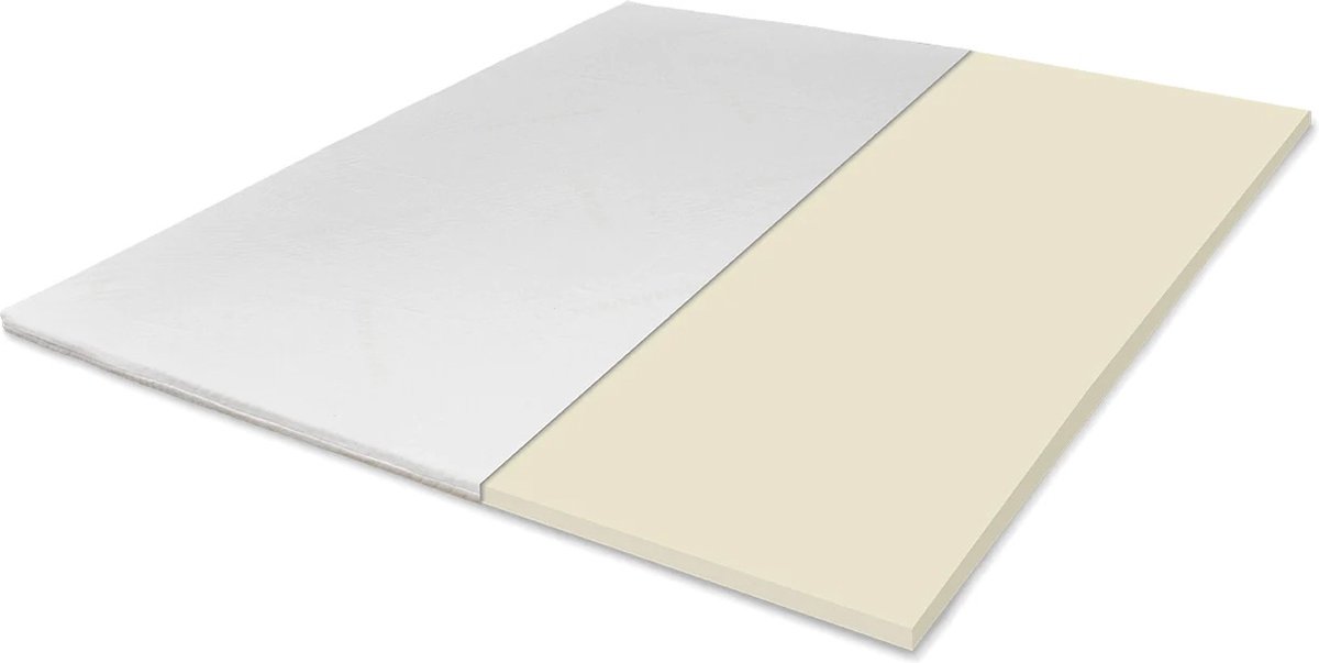 Tuur - Mono Topper - 80x200 cm - 100% Natuurlatex - Eenpersoons topmatras - Matrastopper - Toppermatras - 4 cm Hoog - Biologisch Katoen - Hotelkwaliteit - Ergonomisch