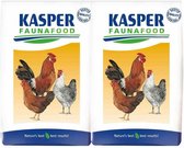 2x Kasper Faunafood Multimix Krielkip 20 kg
