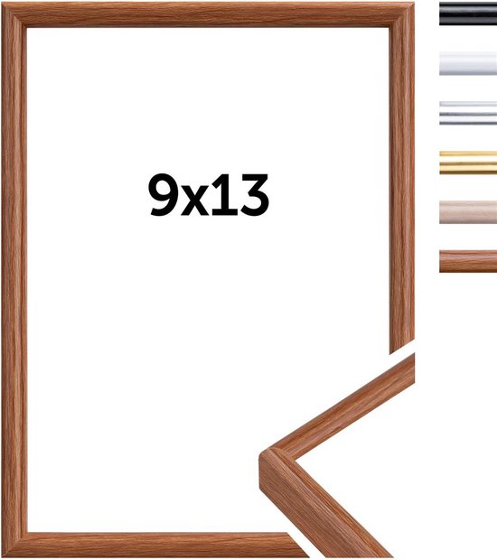 Dörr New York Cadre photo en plastique 9x13 chêne