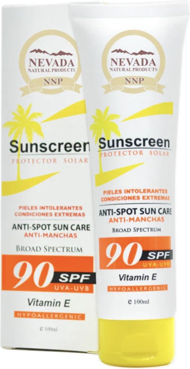 Goedkoopste Nevada natural products anti-spot sunscreen spf 90
