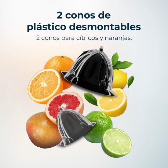 Cecotec Xqueeze RetroJuice 600 Slowjuicer 600 W Zwart, Rood, Roestvrijstaal van Cecotec — afbeelding 5