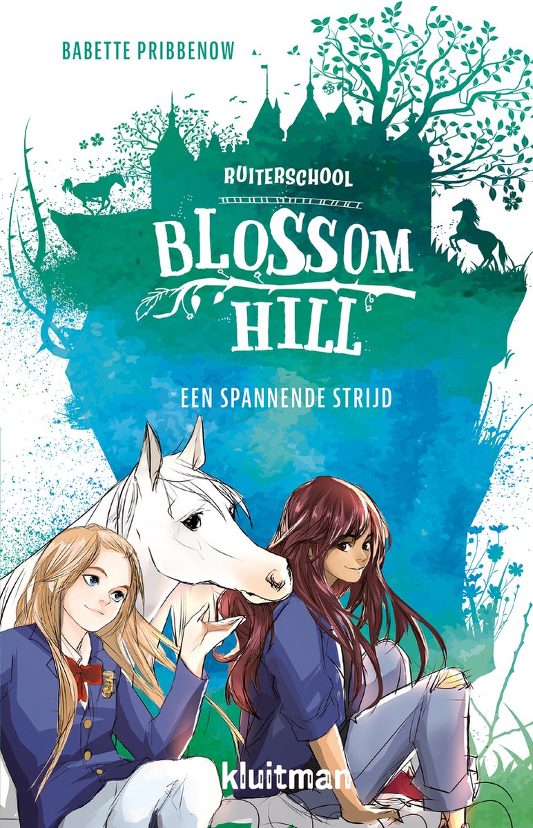 Ruiterschool Blossom Een spannende strijd (ebook), Babette
