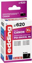 Edding Inktcartridge vervangt Canon PGI-580BK XXL Compatibel Zwart EDD-620 18-620