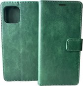 Portemonnee Book Case Hoesje Geschikt voor: Motorola Edge 20 Lite groen