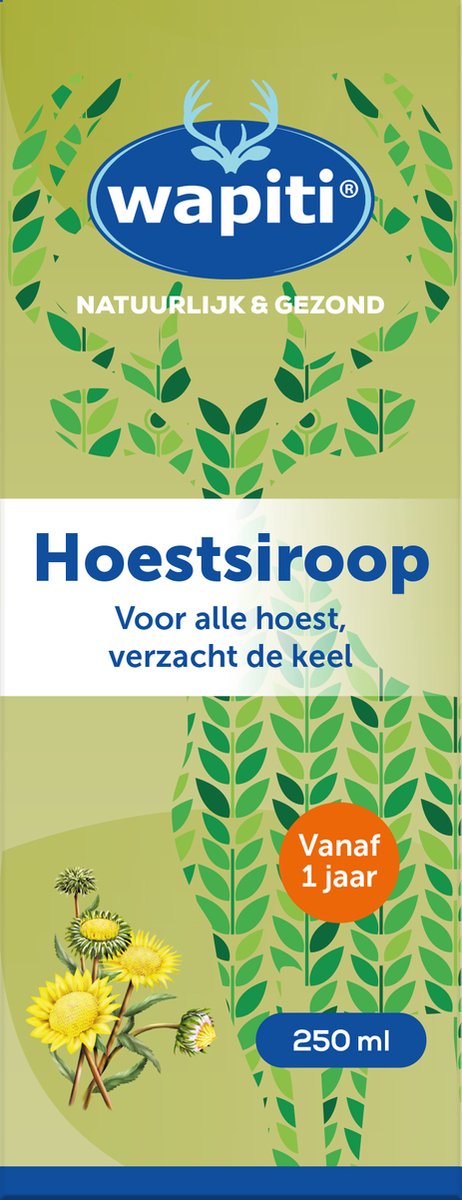 Goedkoopste Wapiti Hoestsiroop 250 ml
