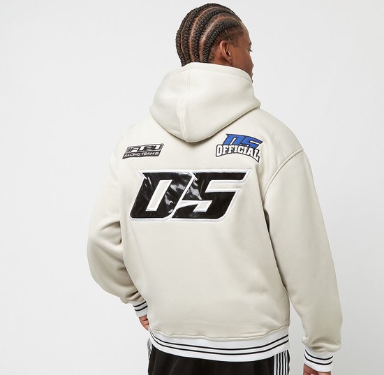 Fubu FUBU Corporate Mesh Hoodie creme/black/blue - Maat M