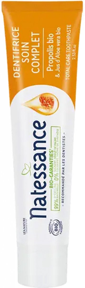 Natessance Organic Propolis Complete Care Tandpasta 75 ml