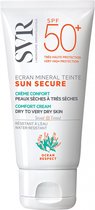 Zonnebrand crème SVR Sun Secure Ecran Mineral Teinte SPF 50+ (60 g)