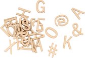 Artemio set 136 alfabet hout - 2,2 cm