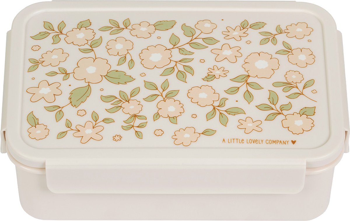 A Little Lovely Company - Bento brooddoos lunchbox - Bloesems - roze