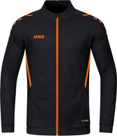 Jako - Polyester Jacket Challenge - Trainingsjack Zwart-XXL