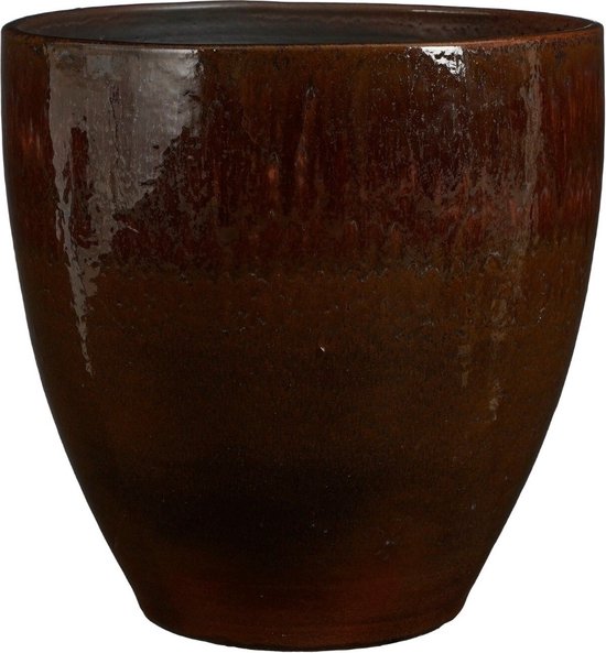 Mica bloempot Tara lichtgroen - H 19 x D 19 cm - Tuincentrum