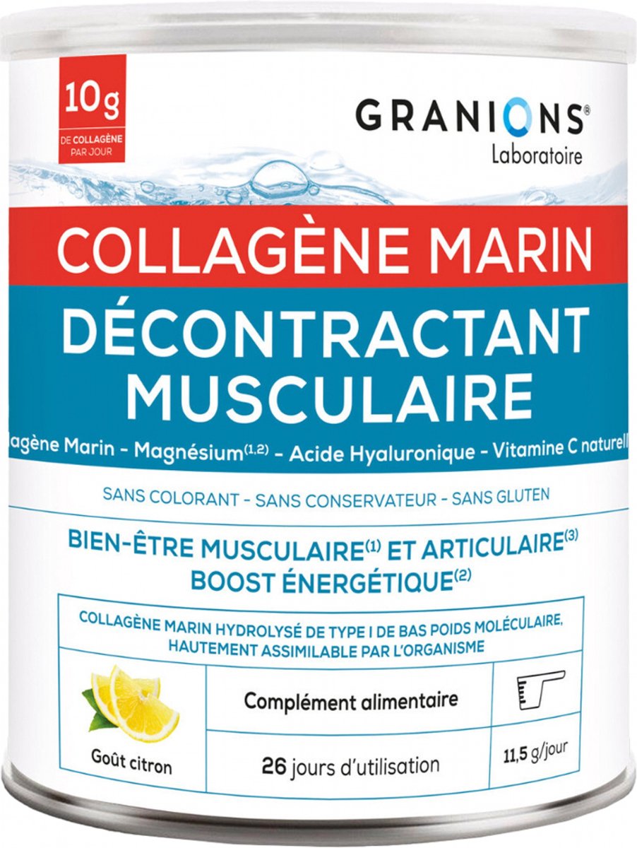 Goedkoopste Granions Marine Collageen Spierontspanner 300 g
