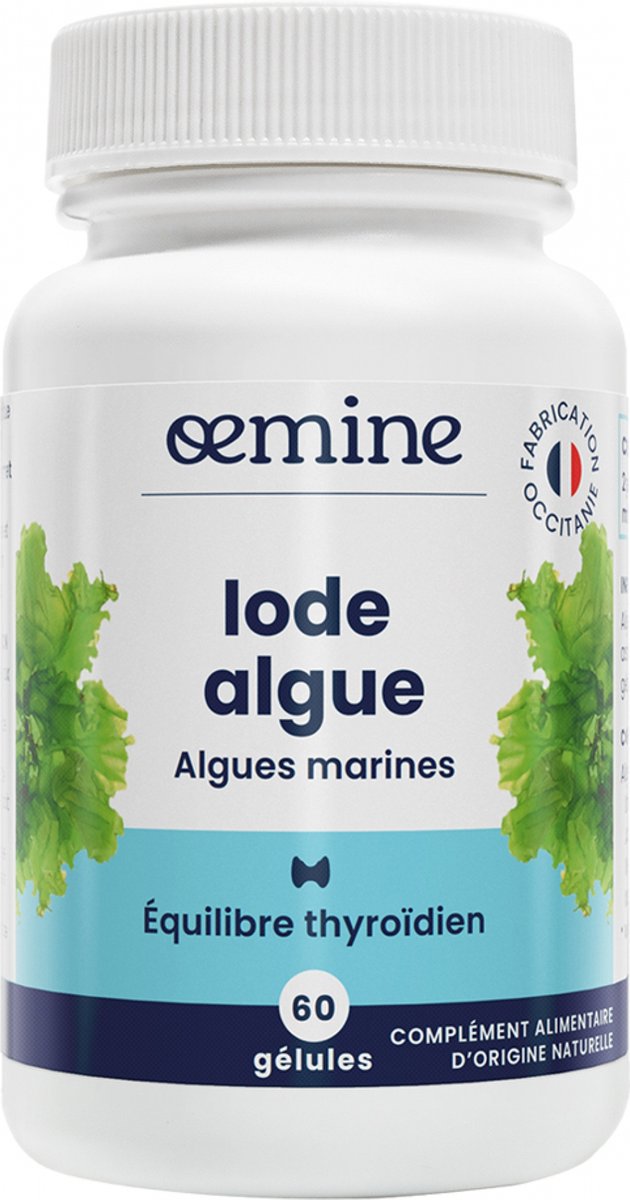 Goedkoopste Oemine Jodium Zeewier 60 Capsules