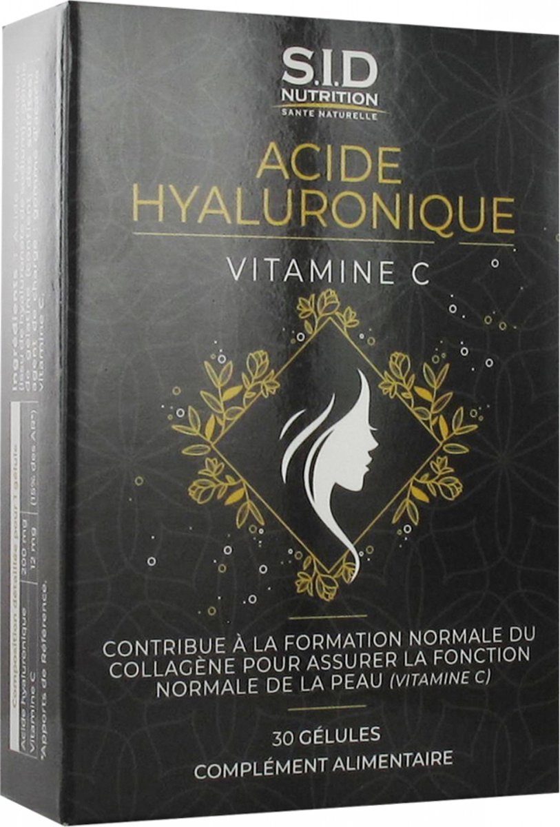 Goedkoopste S.I.D Nutrition Hyaluronzuur Vitamine C 30 Capsules