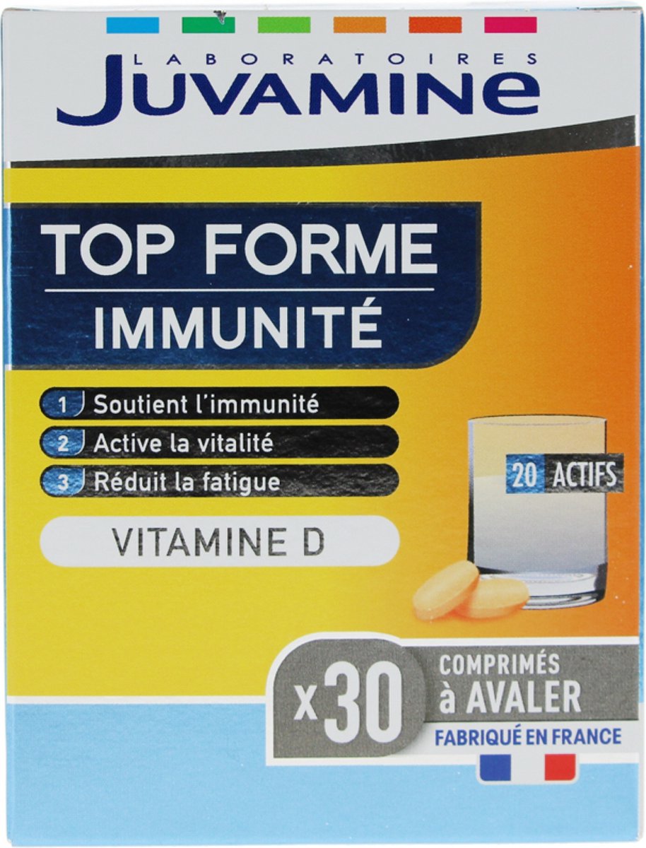 Goedkoopste Juvamine Top Forme Immunity 30 Tabletten