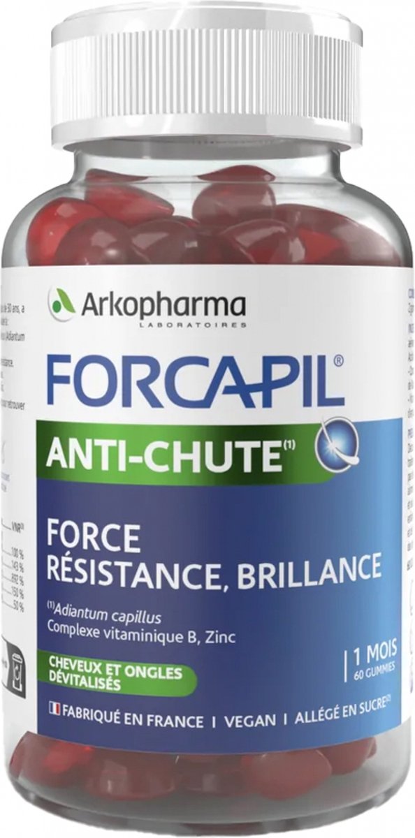 Goedkoopste Arkopharma Forcapil Anti-haaruitval 60 Gummies