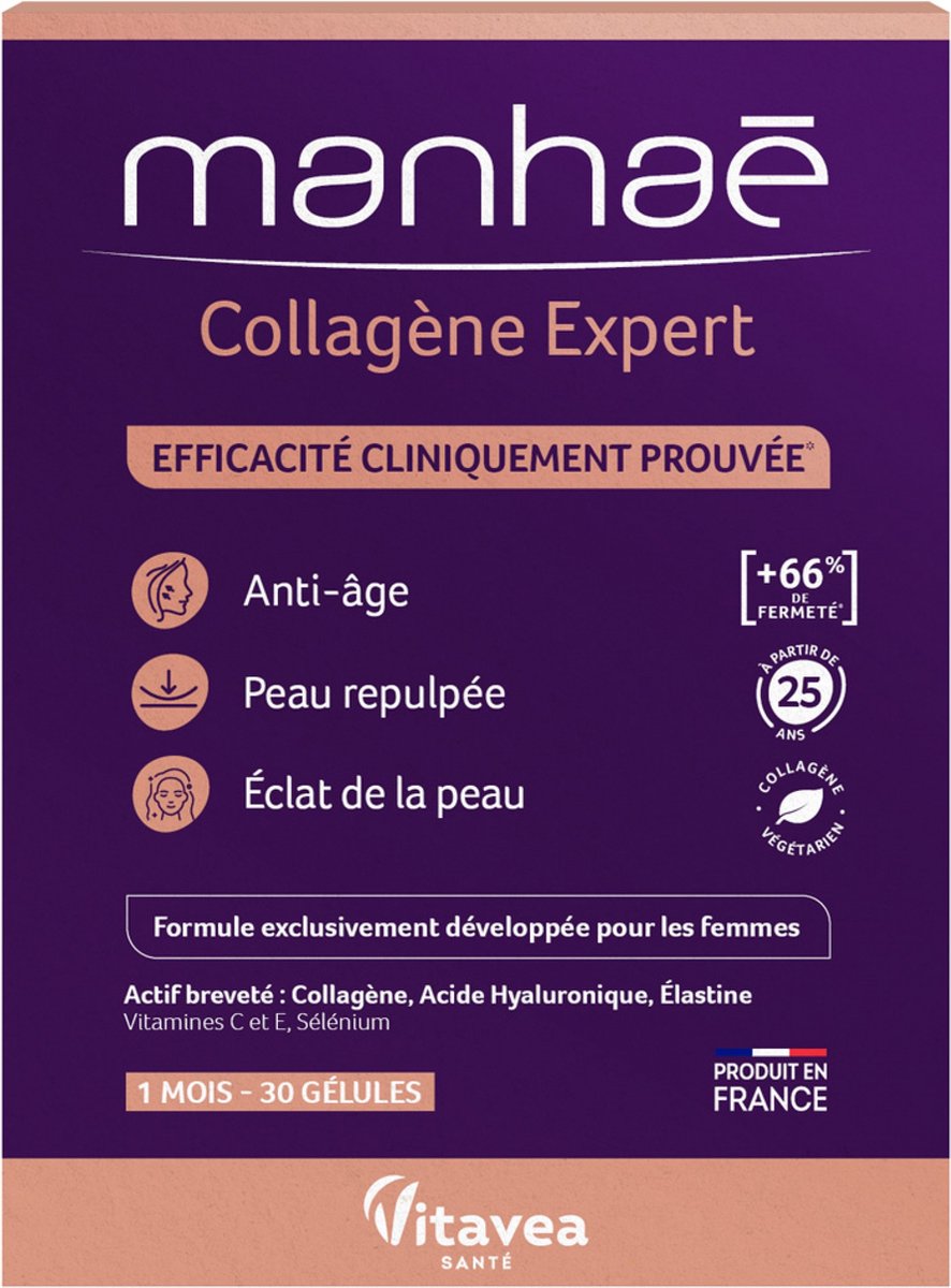 Vitavea Manhaé Collageen Expert 30 Capsules
