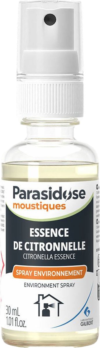 Parasidose Muggen Omgeving Spray Citronella Essence 30 ml