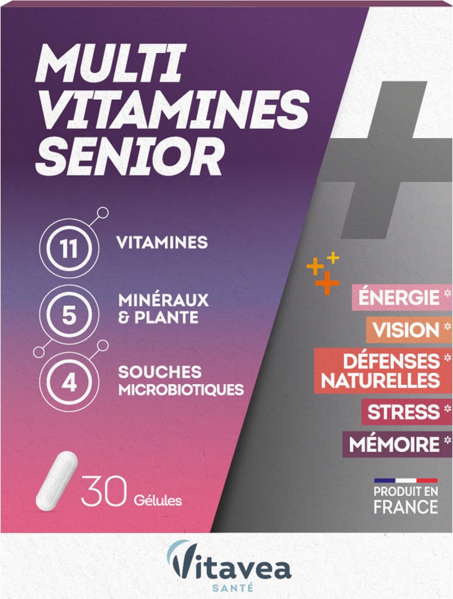 Goedkoopste Vitavea Multivitaminen Senior 30 Capsules