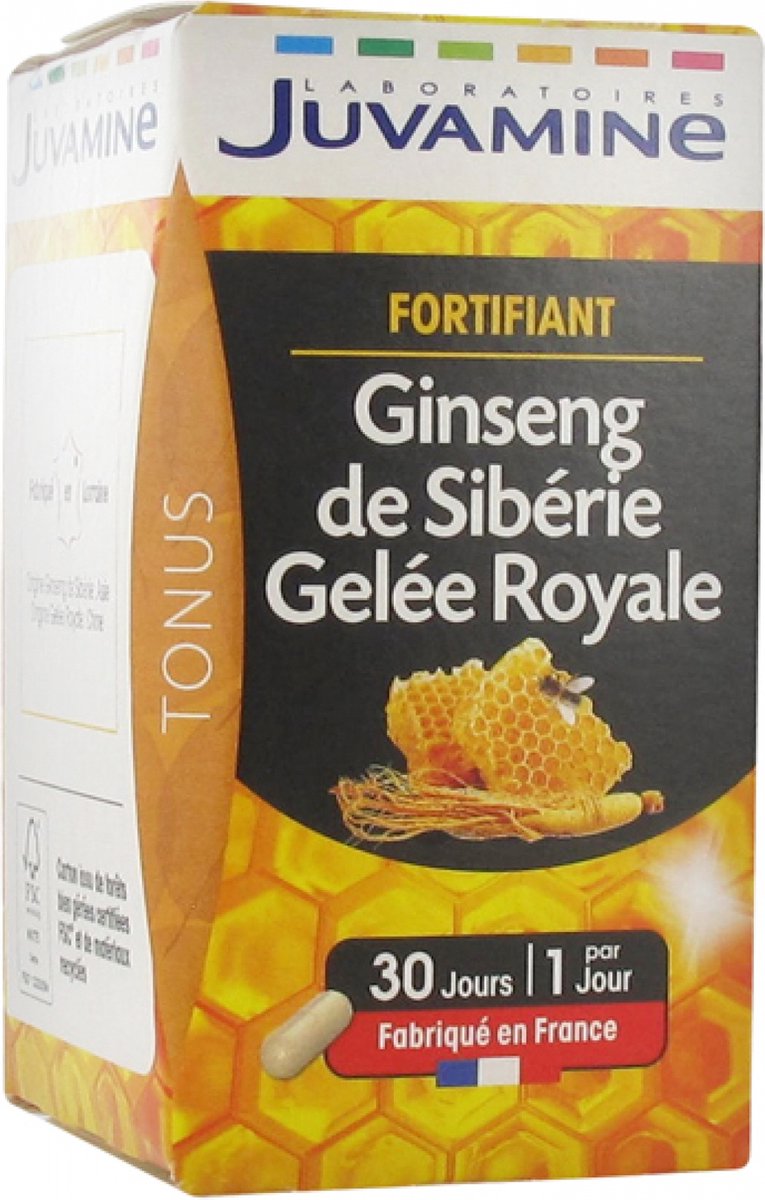 Goedkoopste Juvamine Siberische Ginseng Royal Jelly 30 Capsules