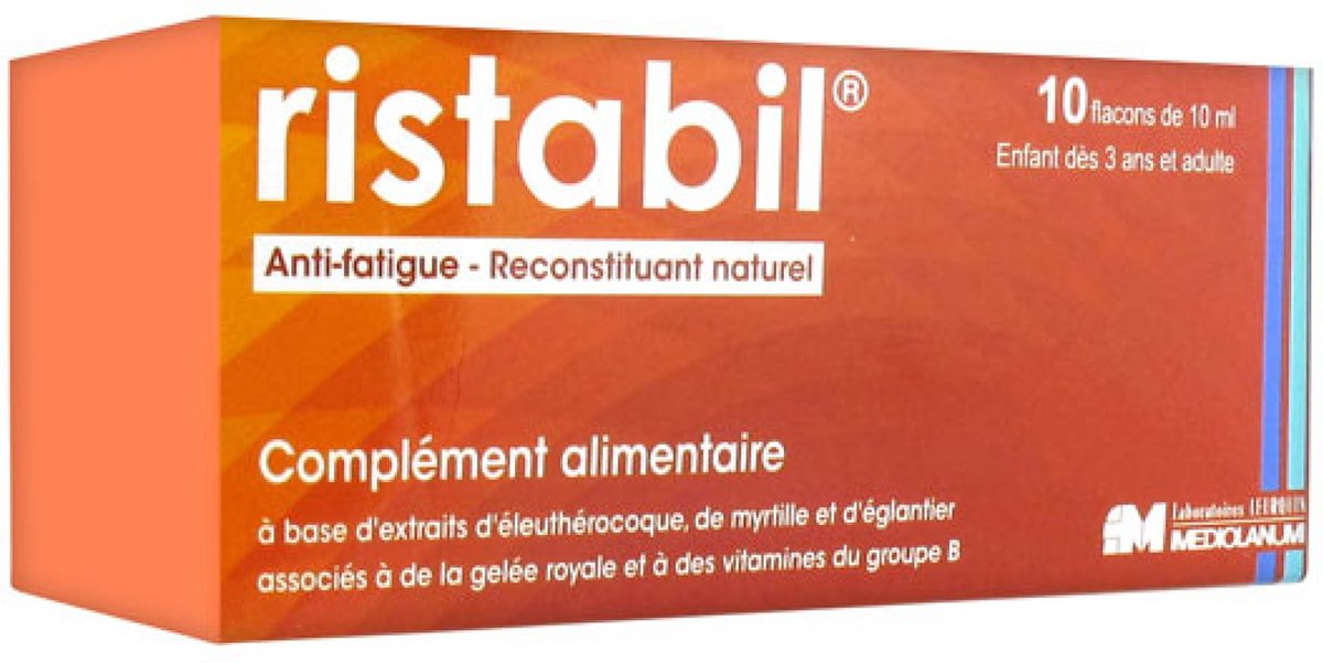 Goedkoopste Laboratoire Leurquin Mediolanum Ristabil Anti-Fatigue Natural Replenisher 10 Flessen