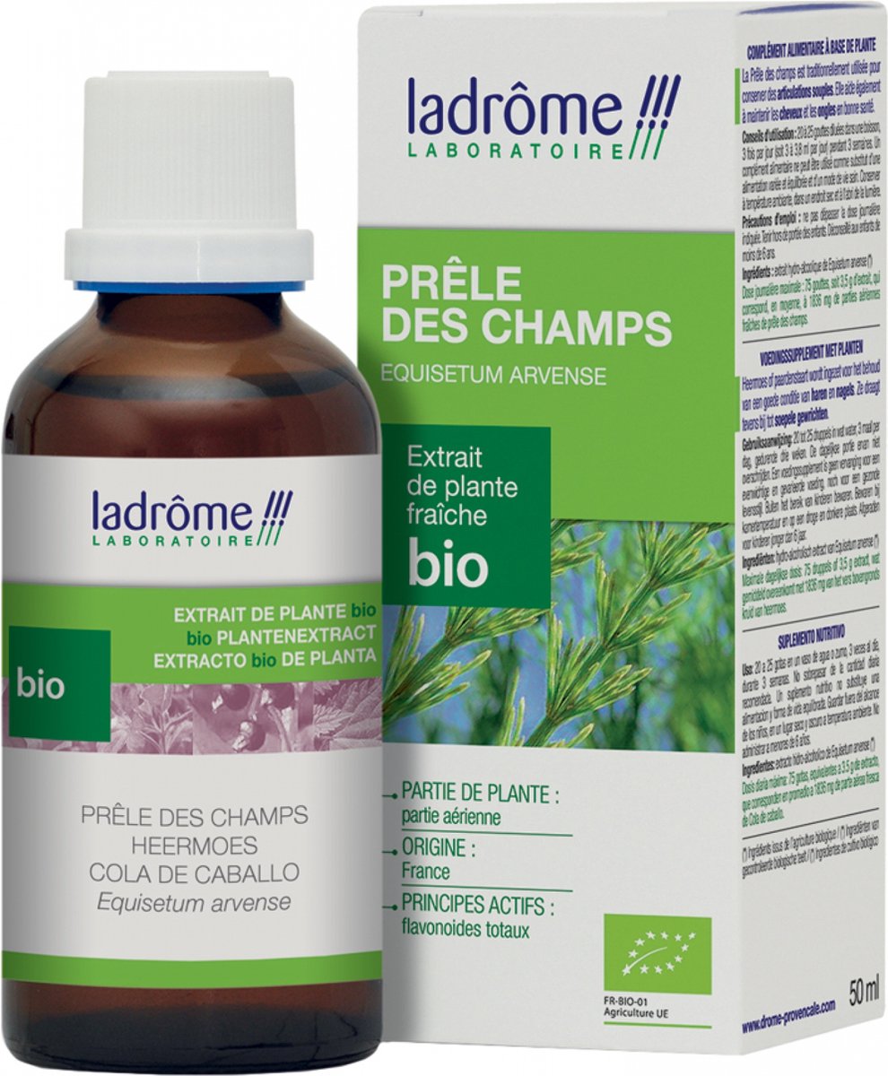 Ladrôme Extrait de Plante Fraîche Bio Prêle des Champs 50 ml