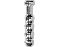 Foto: Ouch urethral sounding geribbelde holle penis plug 11 mm