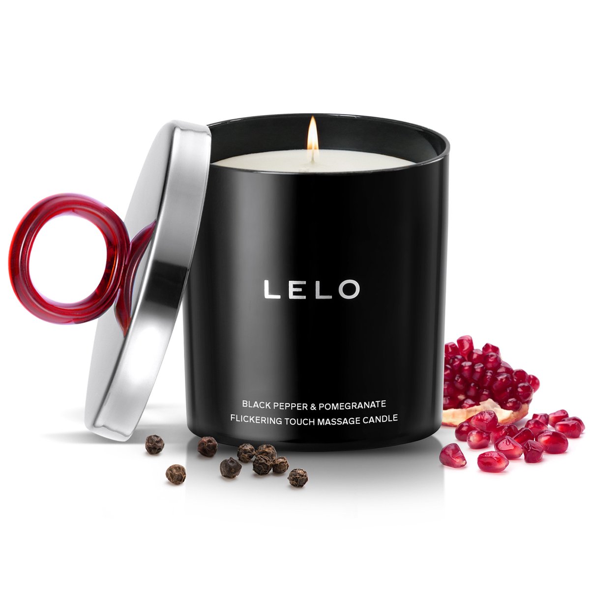 Goedkoopste LELO Black Pepper & Pomegranate Massagekaars