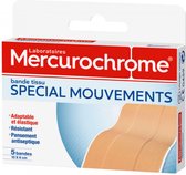 Mercurochrome Strip Stof Speciale Bewegingen 5 Stroken