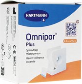 Hartmann Omnipor Plus Plâtre microporeux hypoallergénique 2,5 cm x 9,2 m