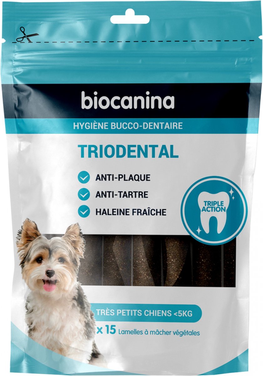 Biocanina Triodental Zeer Kleine Honden 15 Groentereepjes