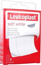 Essity Leukoplast Soft White 5 Dressings 6 x 10 cm