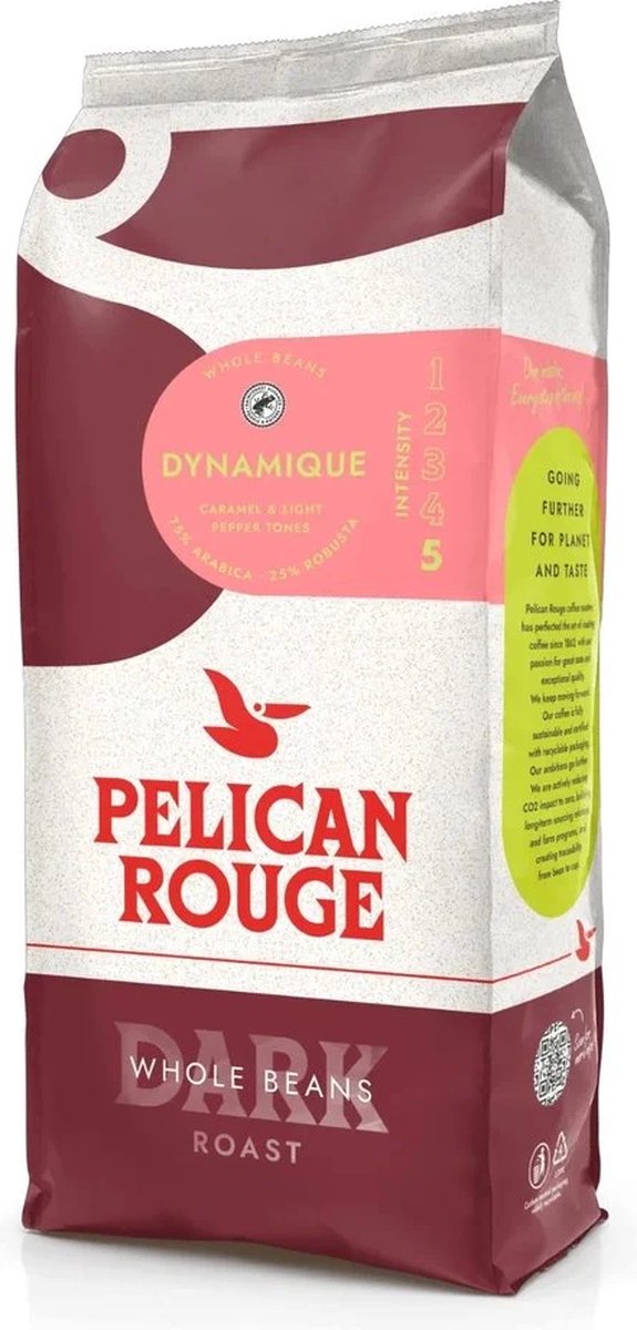 Koffiebonen Rode pelikaan Dynamique