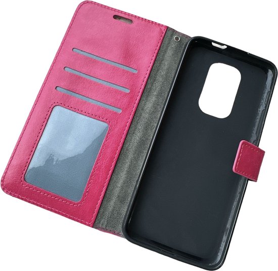 Motorola Moto G9 Play & E7 Plus + 2 pièces Glas Screenprotector rose