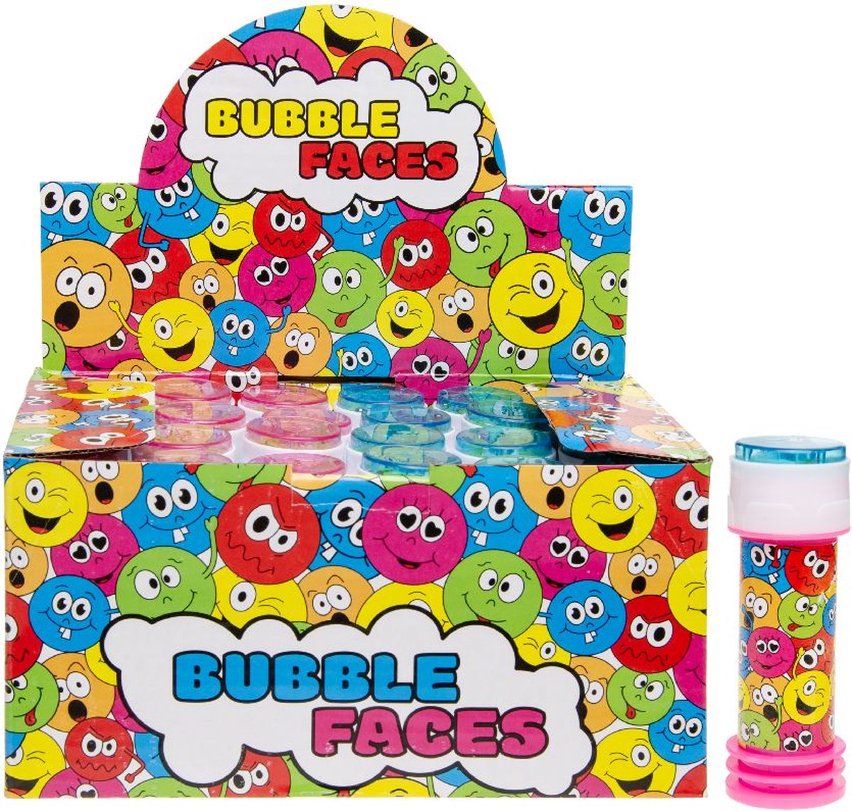 Bellenblaas Smiley 24 STUKS Lachgezicht Uitdeelcadeautjes voor Kinderen Bellenblaas Uitdeelcadeaus Kinderfeestje Traktatie 25ml
