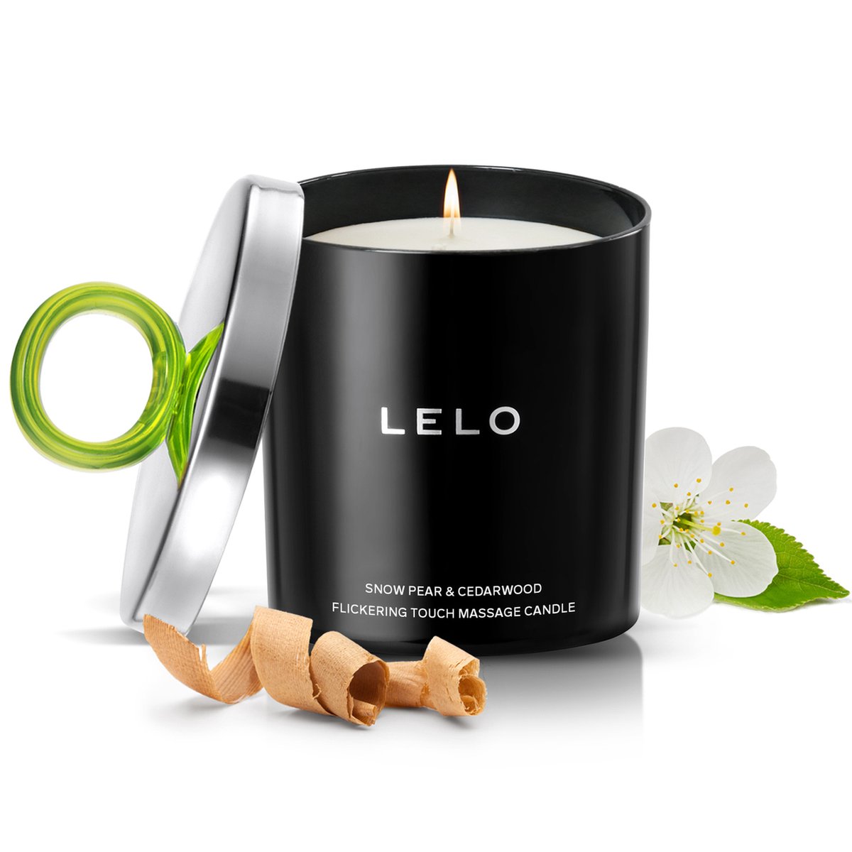 Goedkoopste LELO Snow Pear & Cedarwood Massagekaars