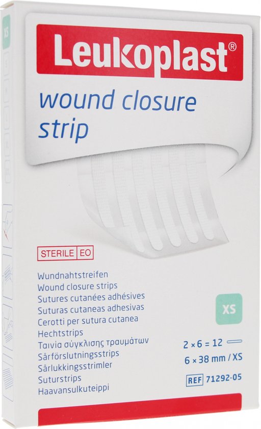 Essity Leukoplast Hechtpleisters 2 x 6 Strips 6 x 38 mm