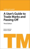 User'S Guide To Trade Marks And Passing Off