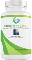 Shifa Halal Vitamin - Vitamine K2+MK-7 Supplementen - Goed voor behoud van sterke botten - 90 Capsules