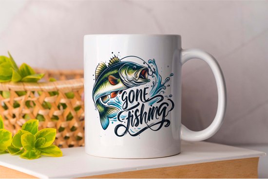 Mug Gone Fishing - Pêche - Cadeau - Cadeau - Pêche à la ligne - Pêcheur - CatchOfTheDay - Pêche - La pêche - Pêcheur - CatchOfTheDay - Pêche à la mouche
