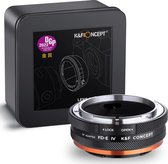 K&F Concept - Adapter voor Canon FD-lenzen naar Sony E-mount Camera's - Compatibel met Handmatige Scherpstelling - Fotografie Accessoire