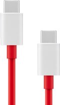 OnePlus USB-C naar USB-C Kabel, 120W - 100cm - TPE Materiaal - Snel opladen - Rood