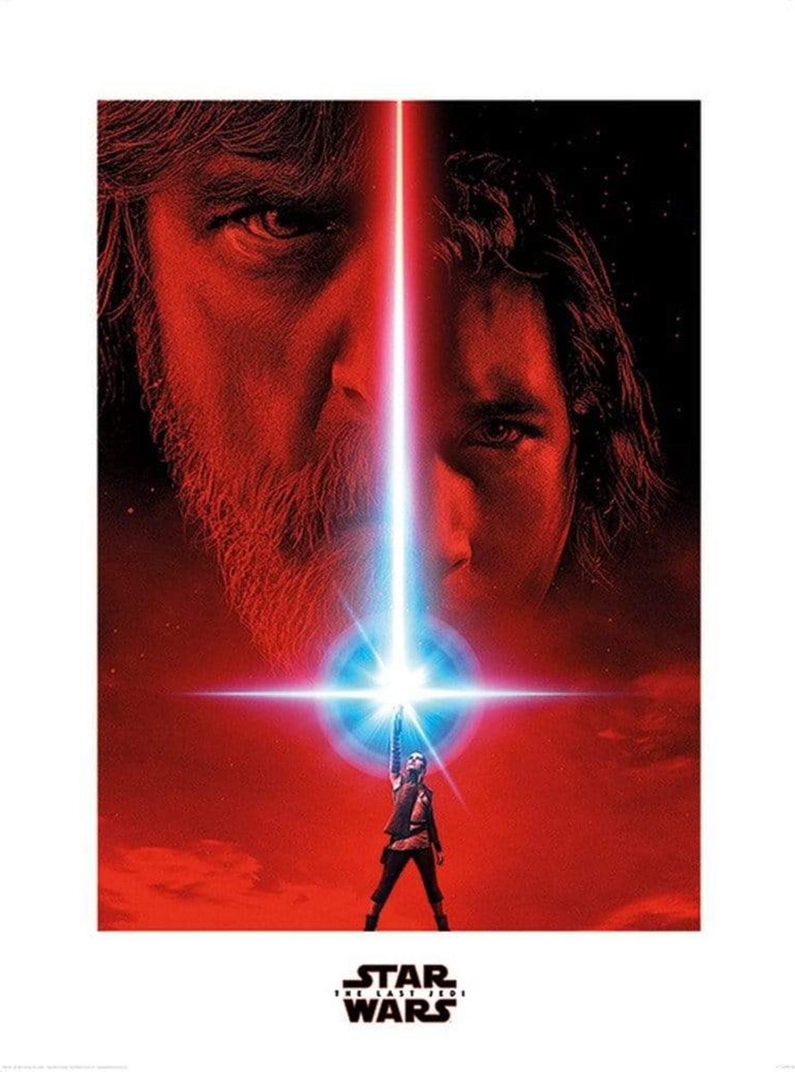 Pyramid Kunstdruk Star Wars - The Last Jedi Teaser 60x80cm Divers
